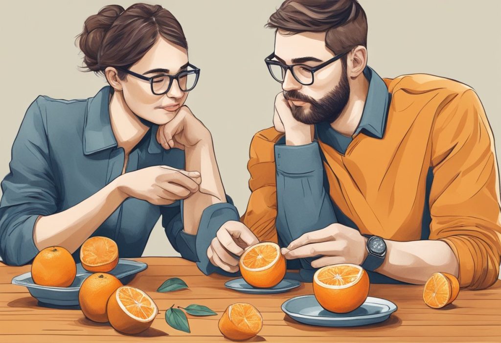 The Orange Peel Theory in Dating